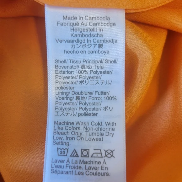 J Crew Floral Ruffle Sleeve Top sz XL - Picture 6 of 6